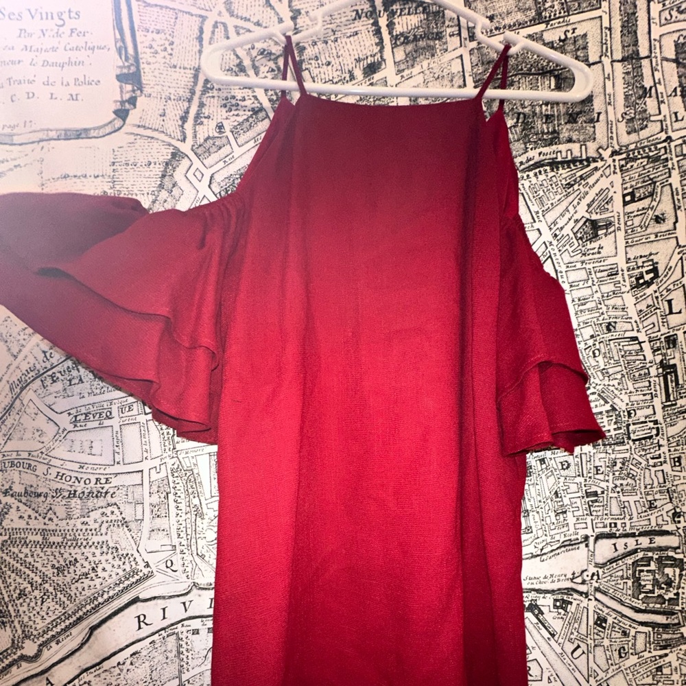 Urban outfitter’s COOPERATIVE off the shoulder dress